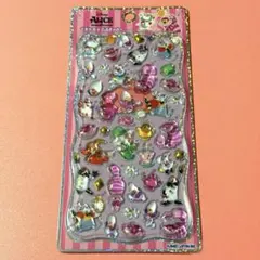 プチドロップステッカー　 ボンボンドロップシール　不思議の国のアリス　チェシャ猫
