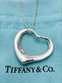 Tiffany & Co. ティファニー 特大オープンハート 45cmチェーン