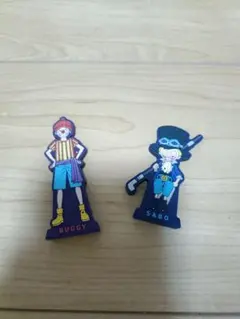 ワンピース　ONE PIECE 一番くじ　ラバースタンド　サボ　バギー