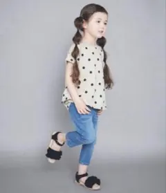 ブランシェス　7部パンツ　ストレッチパンツ