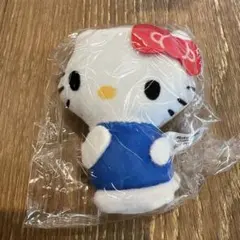 ハローキティ　ぬいぐるみボールチェーン　ふりむきポーズ　ガチャ　新品