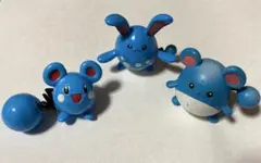 ポケモン 初期 モンコレ ルリリ マリル マリルリ 3体セット