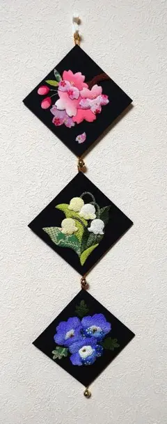 さくらほりきり 押絵 四季花 | Mercari