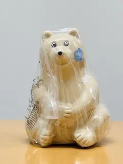 未使用しろくま貯金箱 / Polar Bear Money box /北欧雑貨