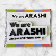 We are ARASHI LIVETOUR2026 ロゴマグネット