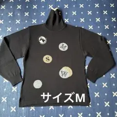 Munsingwear タートルネックニット 黒