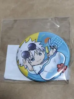 まるくじ　呪術廻戦　ちゃんぽん！　五条悟　缶バッジ　アクリルキーホルダーセット 呪術廻戦まるくじちゃぽんっ！⭐︎五条悟 缶バッジ1点 - メルカリ