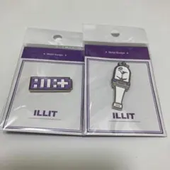 ILLIT ピンバッジ2点セット