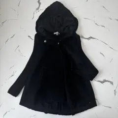 Max Mara✨切り替え異素材ニット　ケーブルフード　アルパカ　アンゴラのサムネイル