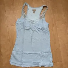 Hollister ホリスター タンクトップ M ライトブルー☆新品⭐︎のサムネイル