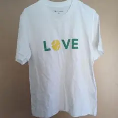 Roger Federer LOVE Tシャツ Sサイズ