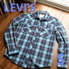 LEVI'S リーバイス ウエスタンシャツ タータンチェック S 日本M相当