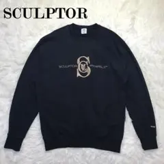 SCULPTOR スカルプター　スウェット　黒　韓国 ベロア ブラック SCULPTOR Velour Soccer Jersey BLACK 22FA-I（スカルプター