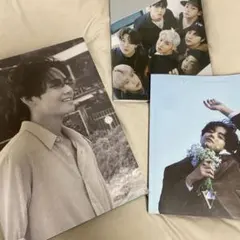 テテ写真集 BTS V テテType1写真集 ポスター 展示会グッズ ランダム