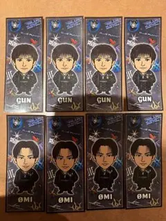 三代目JSB 千社札 登坂広臣 岩田剛典 縁日くじ限定 ８枚セット