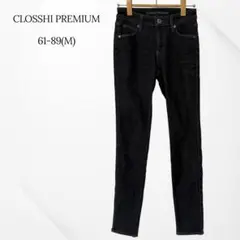クロッシープレミアム　スキニーパンツ　ブラック　M 裏起毛　ストレッチ　綺麗