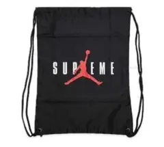 Supreme Jordan ロゴ ドローストリングバッグ