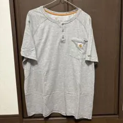 Carhartt カーハート ヘンリーネック Tシャツ グレー L