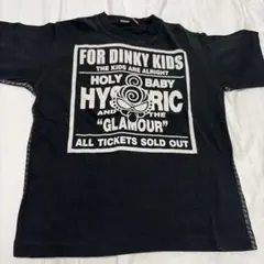 HYSTERIC MINI ロゴプリント Tシャツ ブラックのサムネイル