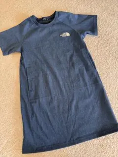 THE NORTH FACE 半袖ワンピース デニムライク140