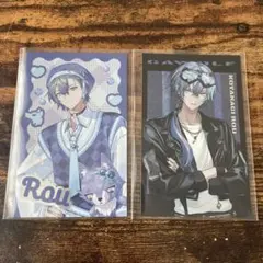 にじさんじ ぎゃうるふ チェキ カード ノーマル N 小柳ロウ セット