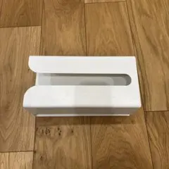 ホワイト プラスチック ティッシュボックス