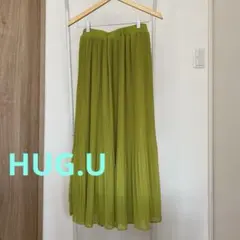 HUG.Uシフォンプリーツロングスカート