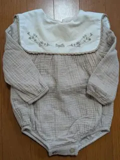 Popelin ロンパース 6-9m