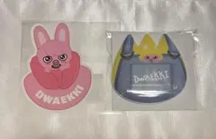 スキズ　skzoo オンラインくじ　ステッカー　お名前バッジ　チャンビン