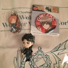 銀魂 缶バッジ ラバスト フィギュア 沖田総悟 土方十四郎 神威