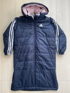 【chlmama様専用】adidas フリース裏地付きベンチコート 120cm