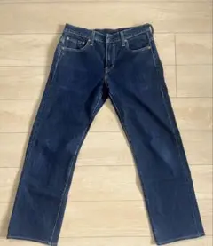 Levi's lot 569ダークブルー ストレートジーンズ ビッグE
