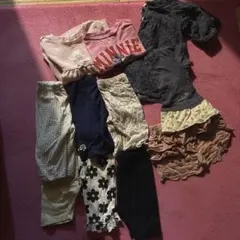 女の子サイズ90 パンツ＆Tシャツセット