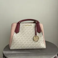 Michael Kors ハンドバッグ ピンク ベージュ