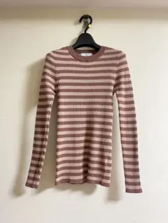 SLOBE IENA ボーダーニット