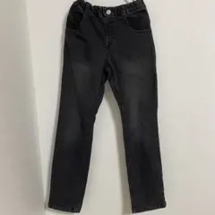 【M P S】デニム　ストレートパンツ ブラック160