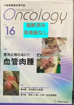 Veterinary Oncology　No.16　裁断済み　背表紙なし