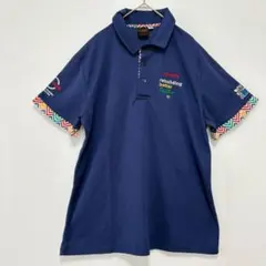 TOYOTA 50周年Tシャツ　M 半袖　ポロシャツ　刺繍　マルチカラーのサムネイル