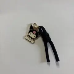 パラコード　チャーム　クロミちゃん　ブラック