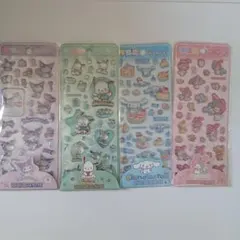 サンリオキャラクターシール 4枚セット