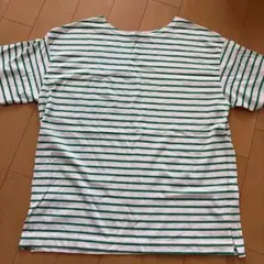 HONEYSUCKLE ROSE ボーダーTシャツ グリーン Mサイズのサムネイル