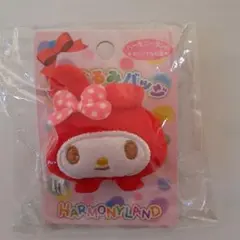 ハーモニーランド限定 マイメロディ ぬいぐるみバッジ