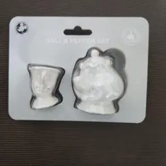 塩と胡椒の入れ物セット（ホワイト）