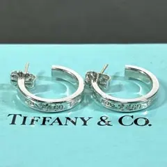 ティファニー ピアス 1837 ナロー フープ シルバー925 イヤリング 箱付