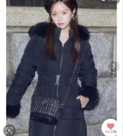 RESEXXY フード付きダウンコート　2025