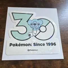 【韓国限定】ポケモン 30周年記念 ステッカー クマシュン ポップアップのサムネイル