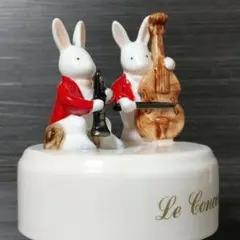 陶器 置物 オルゴール Funky Rabbit ファンキーラビット うさぎ - メルカリ