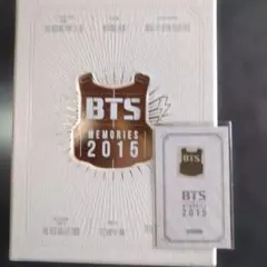 BTS MEMORIES OF 2015 DVD 日本語字幕 磁気カード 正規品
