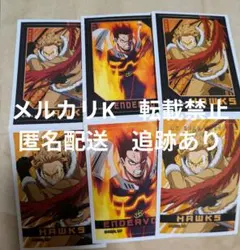 僕のヒーローアカデミア　ヒロアカ　ステッカーコレクション　エンデヴァー　ホークス