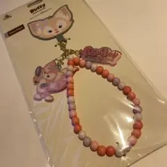 送料込 HKDL ダッフィー&フレンズ スマホストラップ★リーナベル